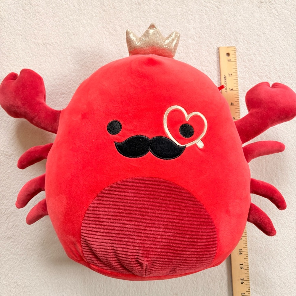 Squishmallows Red Crab Plush